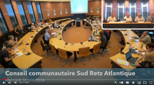 Conseil communautaire Sud Retz Atlantique 26 juin 2024