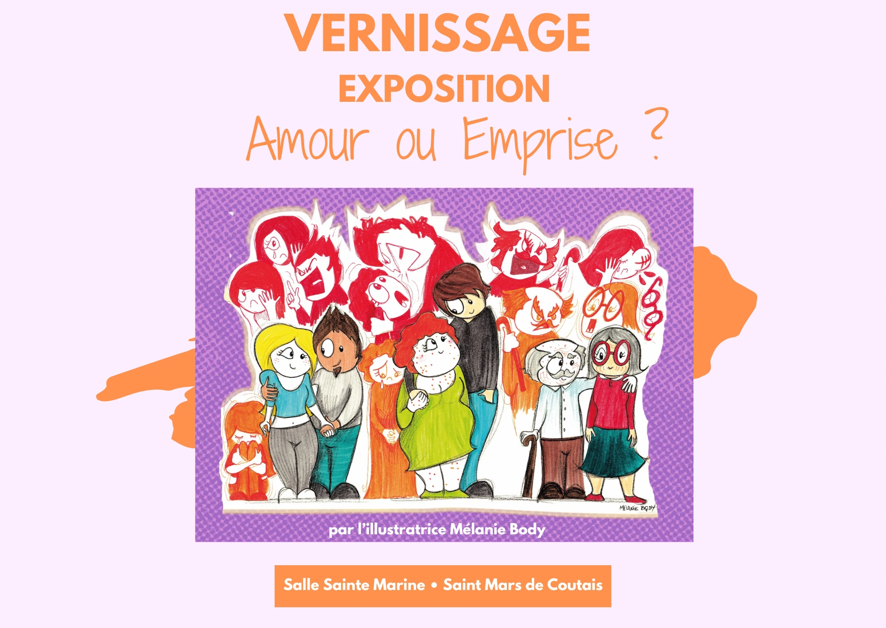 Affiche de l'exposition amour ou emprise ?