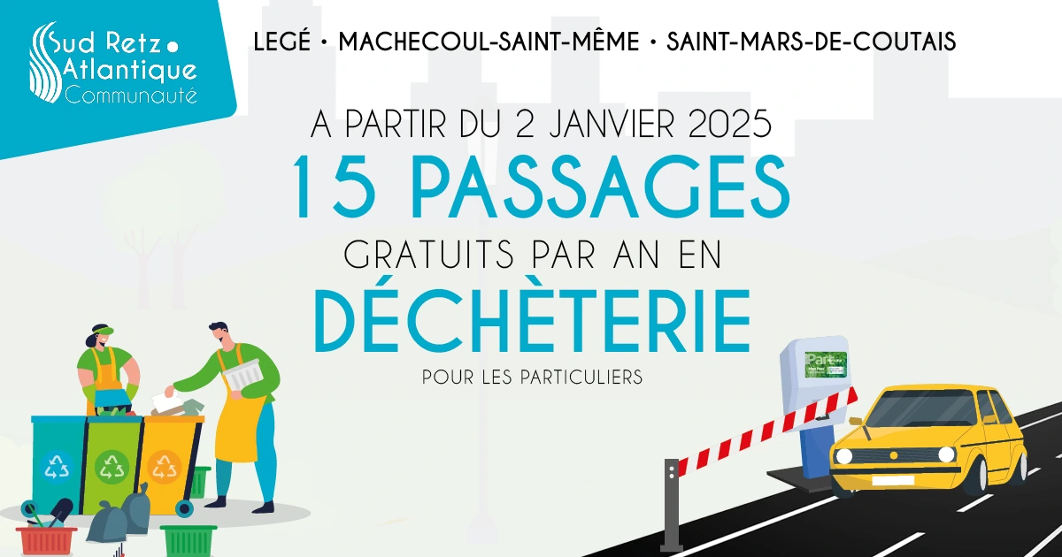 passages en déchèterie