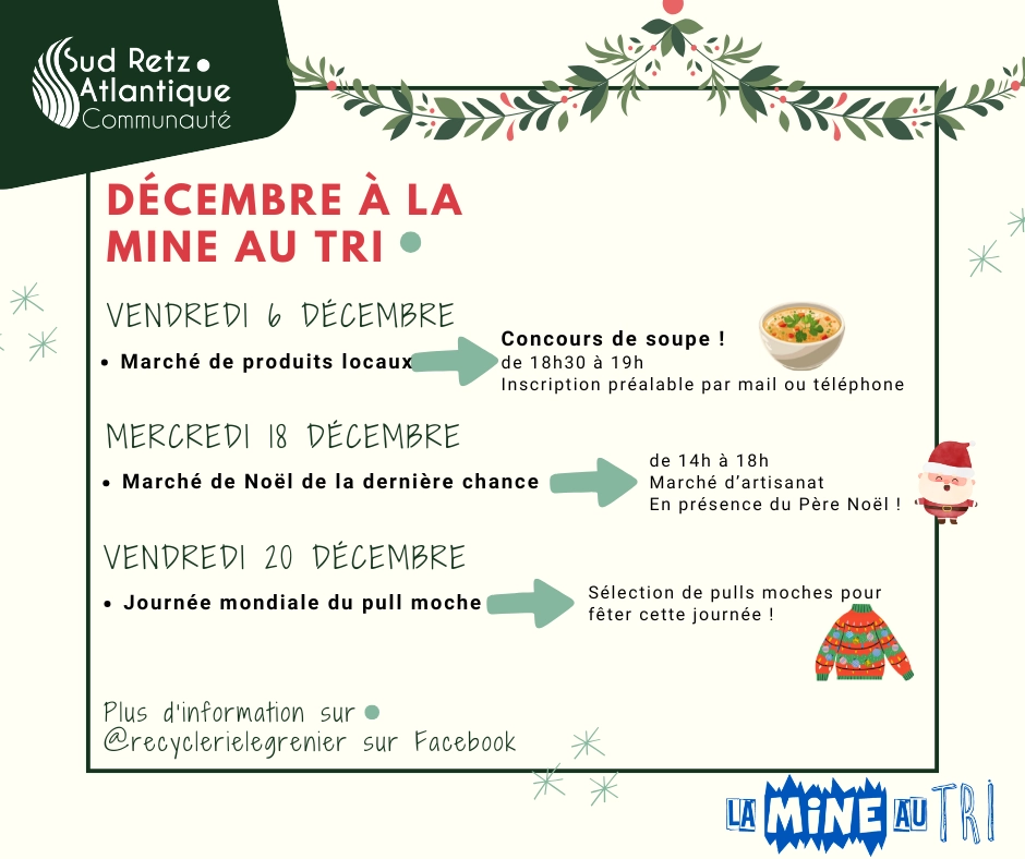 Programme de décembre Mine Au Tri