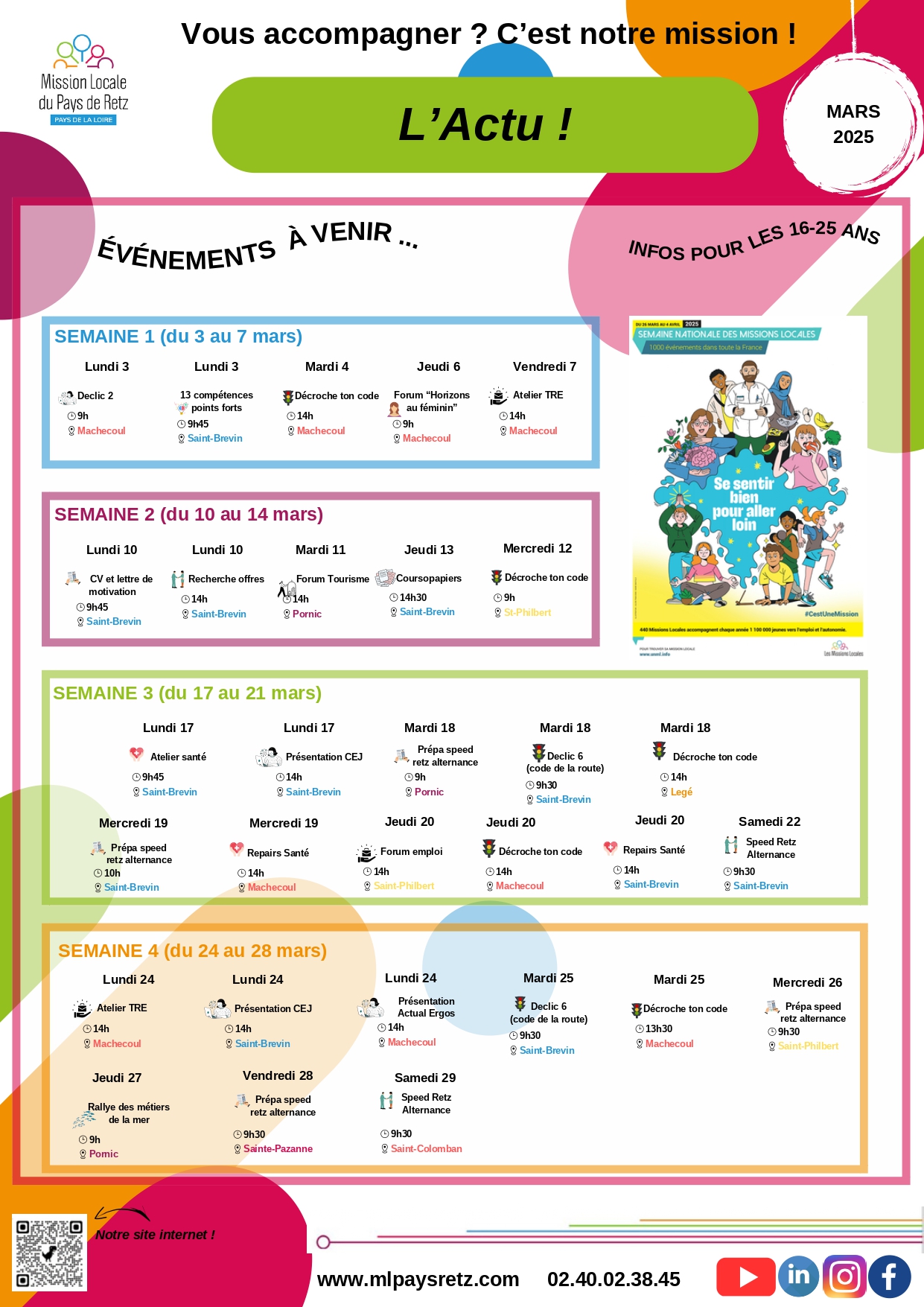 Programme Mission Locale mars